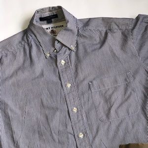 90’s Tommy Hilfiger button down Blue white…